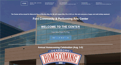 Desktop Screenshot of dearbornfordcenter.com